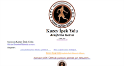 Desktop Screenshot of kuzeyipekyolu.com